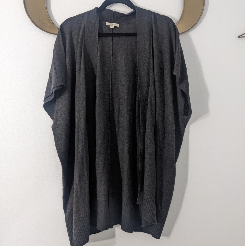 LOFT Short Sleeve Cardigan